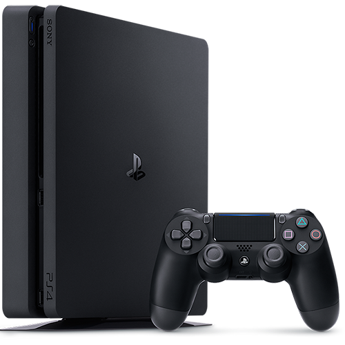 PlayStation 4 Slim PS4 1TB Jet Black Console International